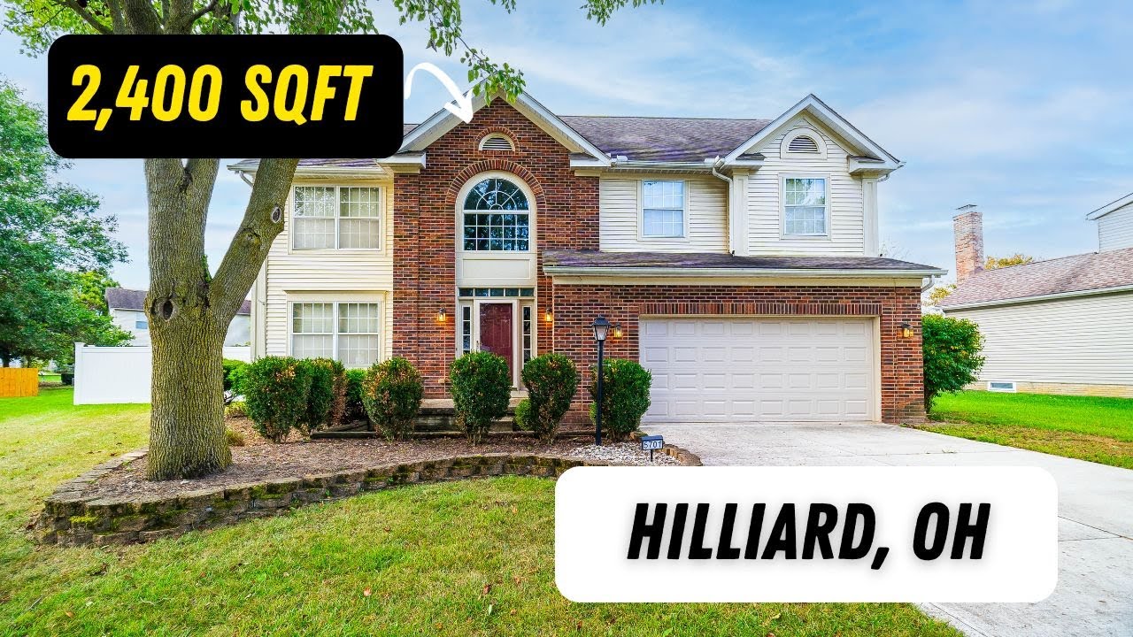 2400 SQ FT House For Sale - Hilliard Ohio- 5701 Elm Grove Ct  mp4