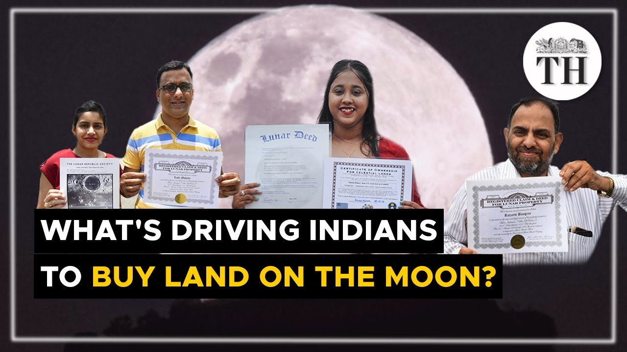 What's driving Indians to buy land on the moon? | The Hindu