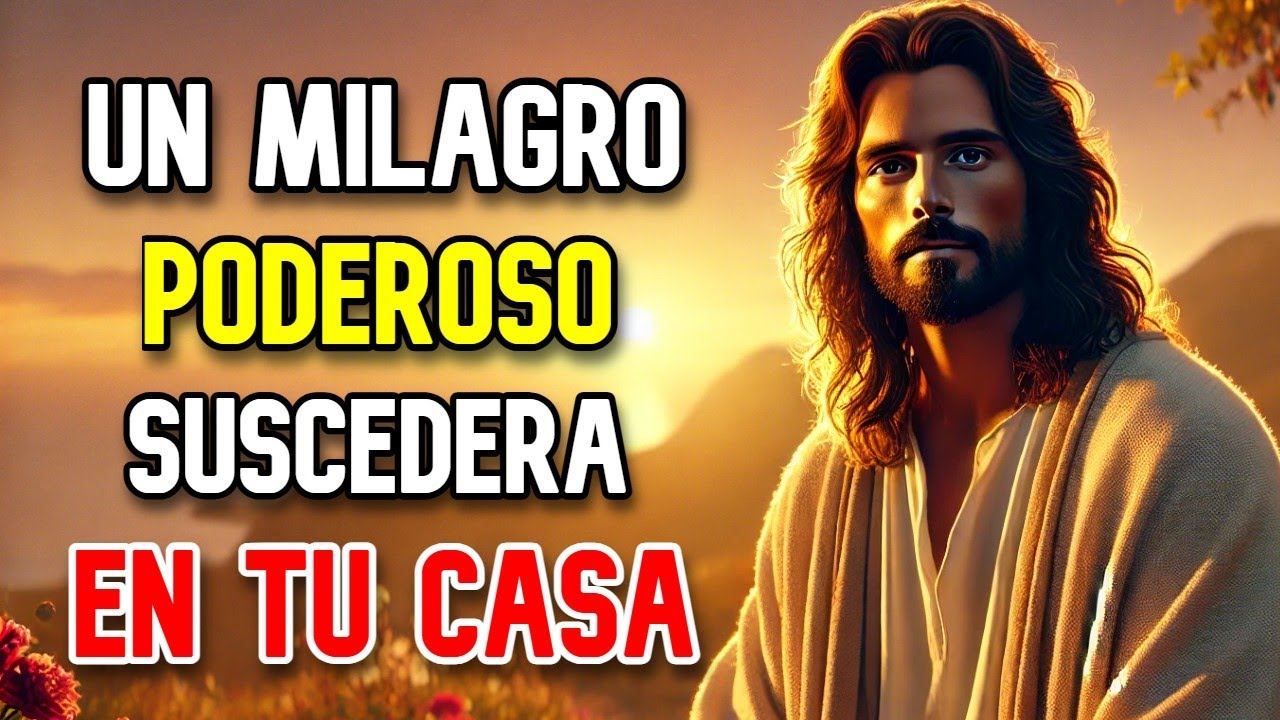 UN MILAGRO MUY GRANDE LLEGARÁ A TU CASA | DIOS TE HABLA HOY | MENSAJE DE ESPERANZA Y FE