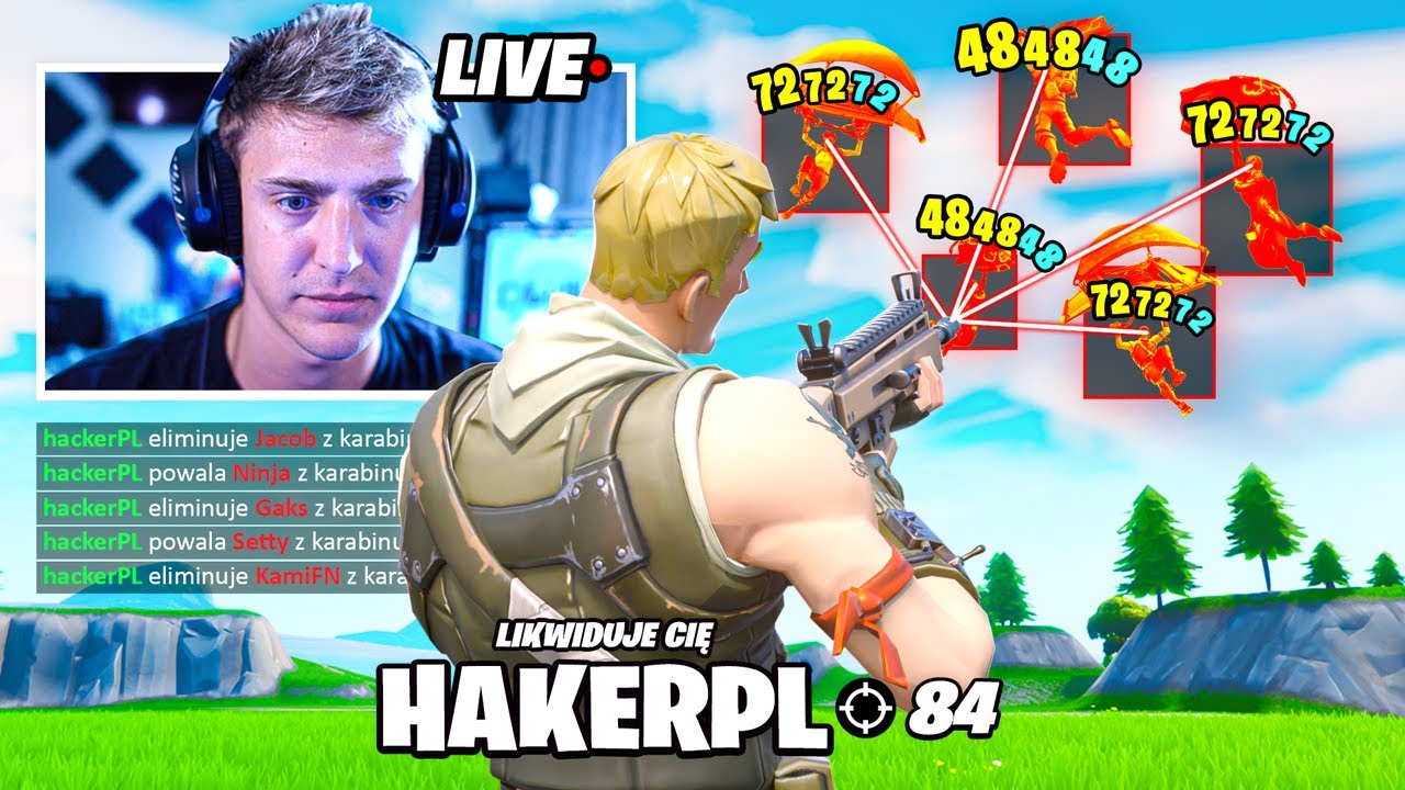 Ten CHEATER Zniszczył Fortnite..