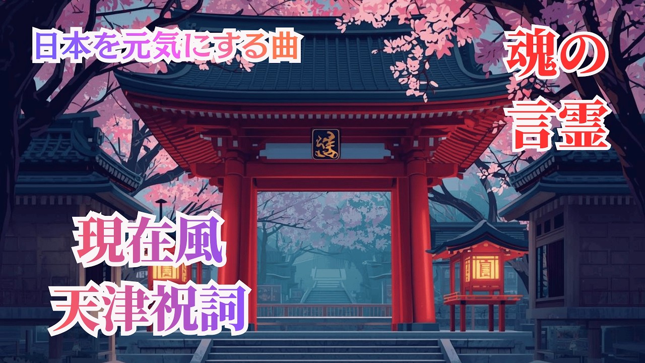 天津祝詞＃日本の神話＃日本の神様＃応援歌＃八百万＃祝詞＃天津祝詞