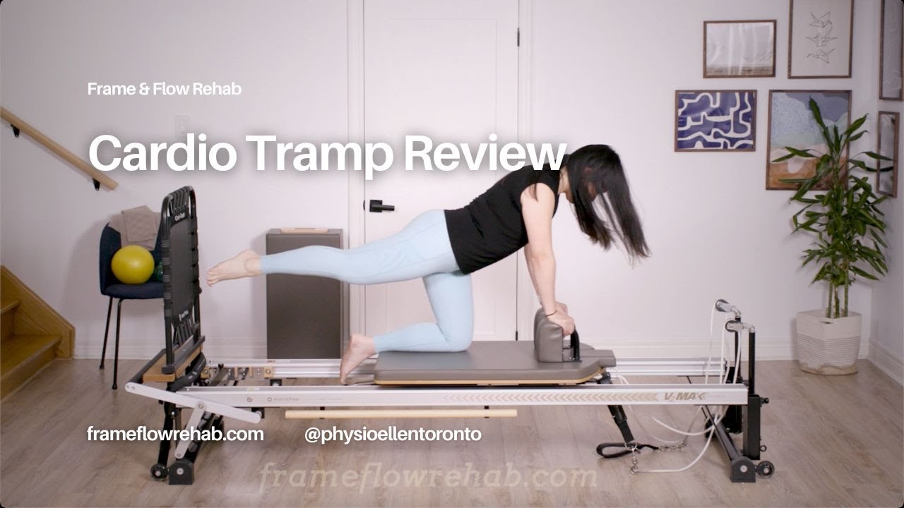 Pilates Reformer Cardio Tramp Exercises and Review