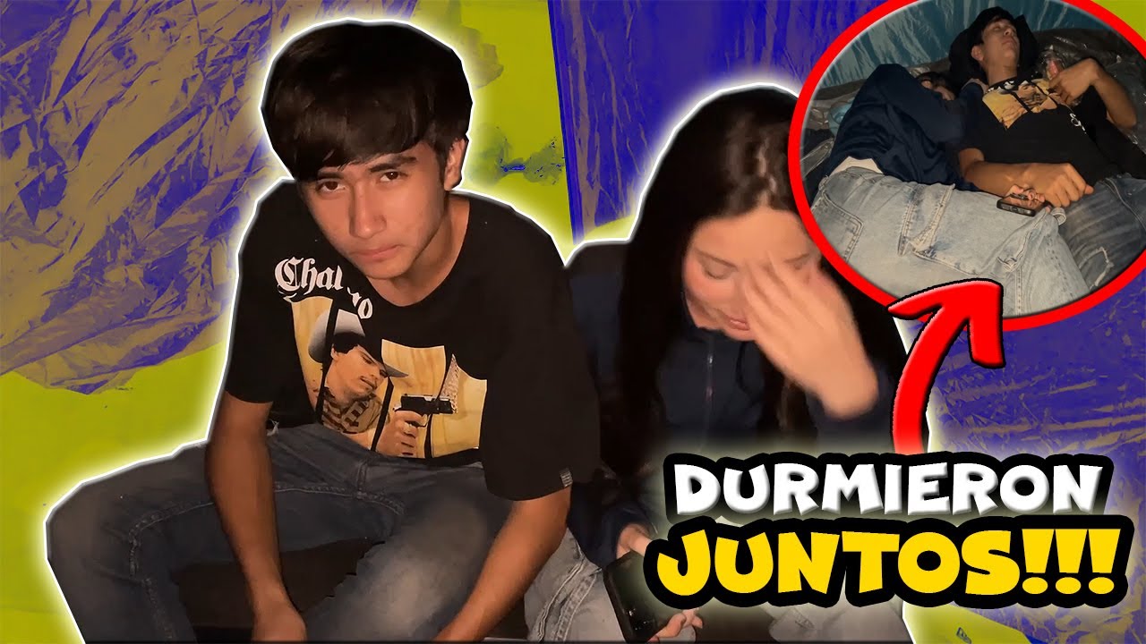 24 HORAS ACAMPANDO / EL CHORE  Y MARIVIC HICIERON COSITAS?😲