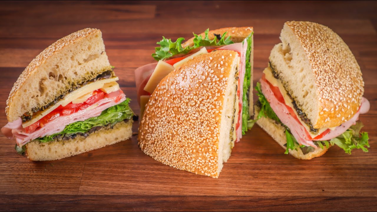 How To Make Muffaletta | Huge Italian Sandwich Bread Recipe