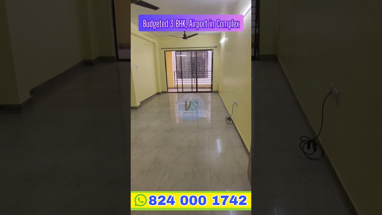 1350 sqft, 3 BHK with parking near airport | flats for sale near airport kolkata | Best offer