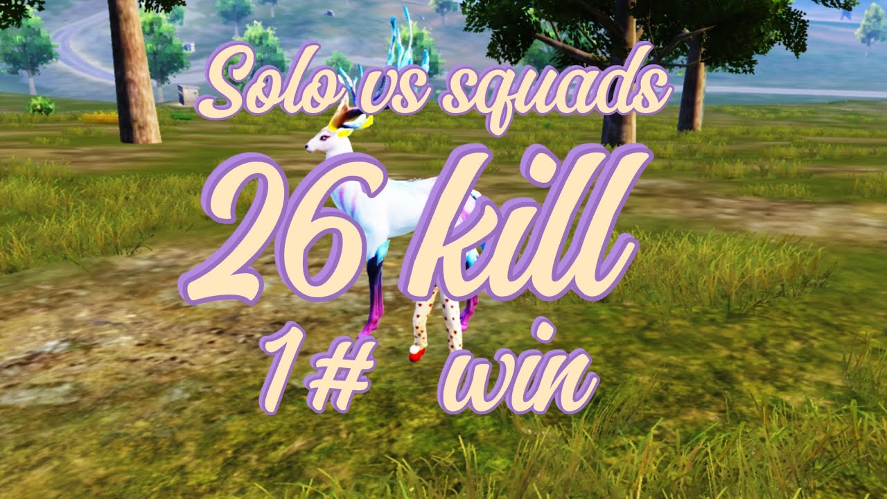 Pubg mobile solo vs squads medium gameplay