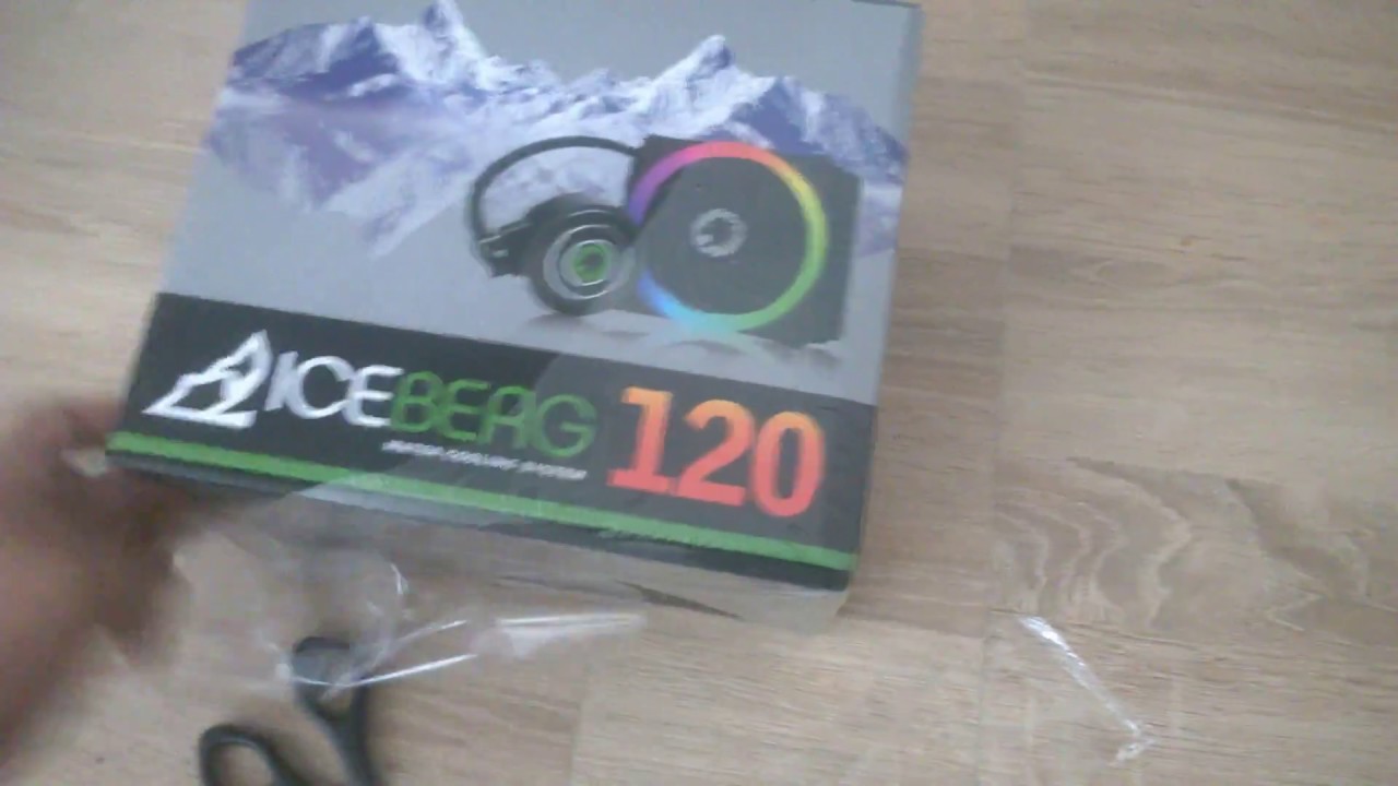 Распаковка GameMax Iceberg 120 из Rozetka.com.ua
