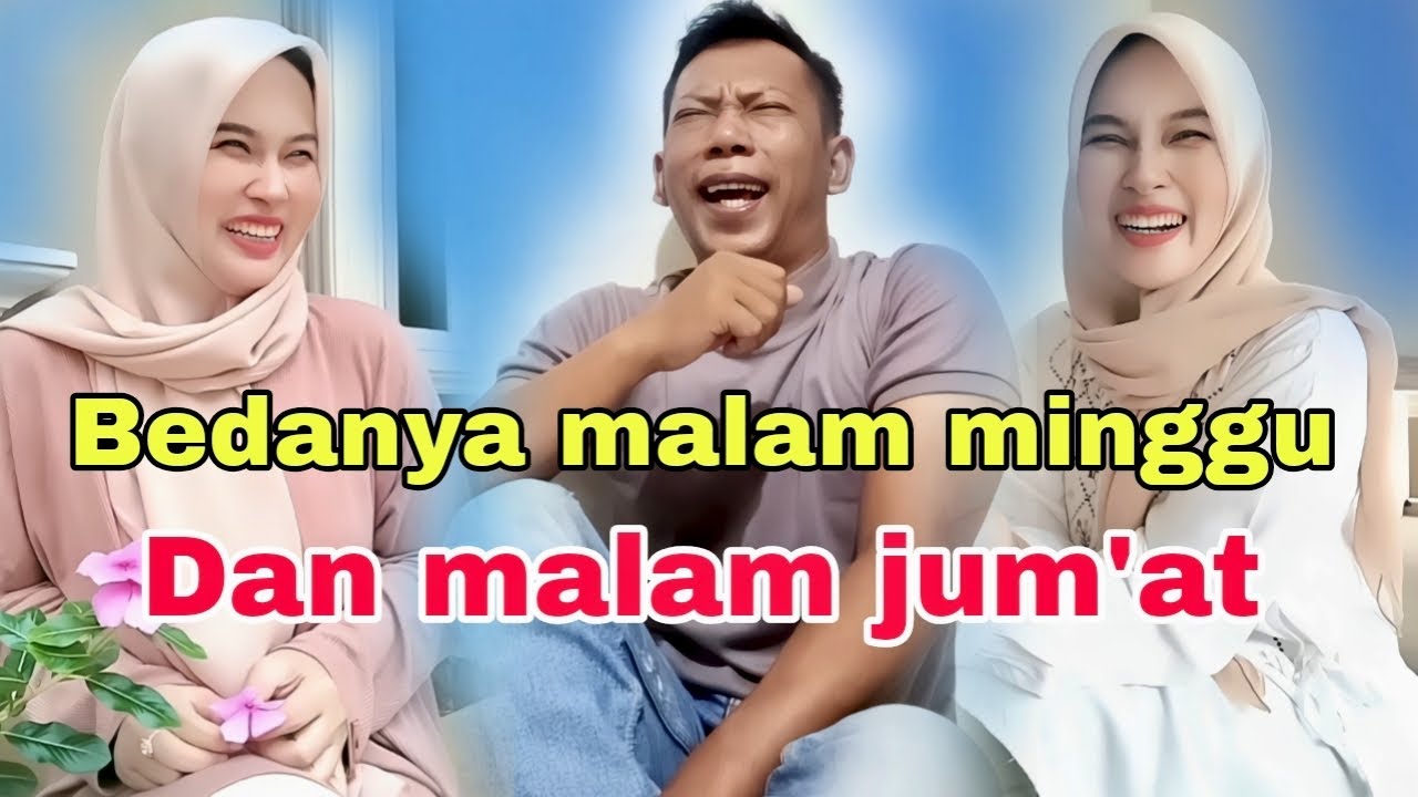 Komedi lucu bikin ngakak || Bedanya malam Minggu dan malam Jum'at - mom resinda makin gokil