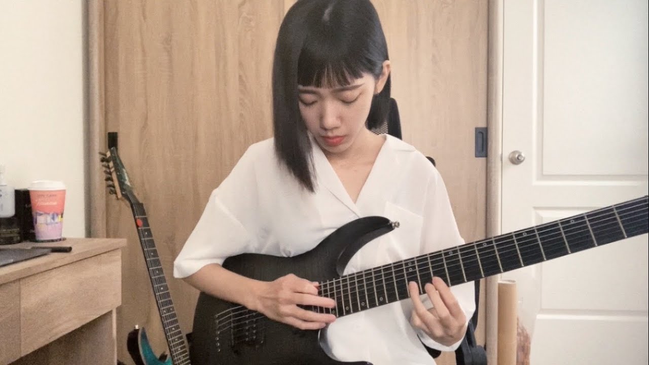 Leevia | WITHIN DESTRUCTION - SAKURA ft. Jason Richardson (Guitar Cover)