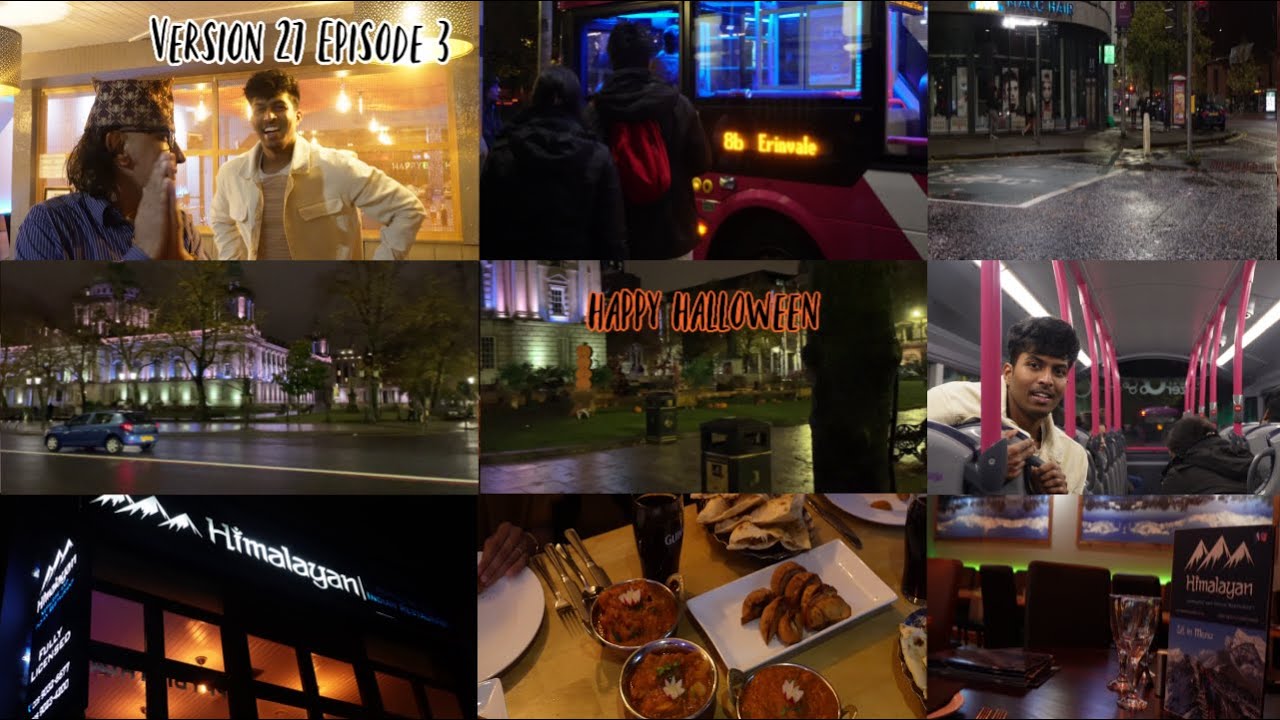 MAGNIFICENT Food !  ||Himalayan Restaurant ||V27 Episode 3 || Vlog 7 || Weekend Dinner || Belfast