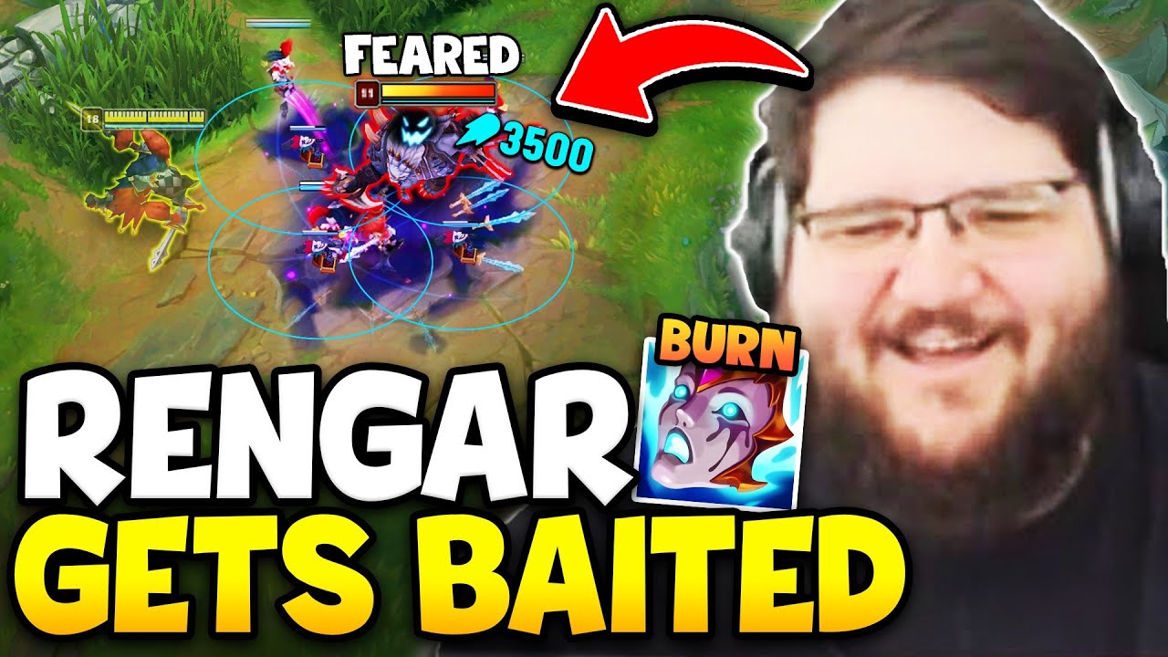 THIS POOR RENGAR GETS THE PINK WARD TREATMENT!!