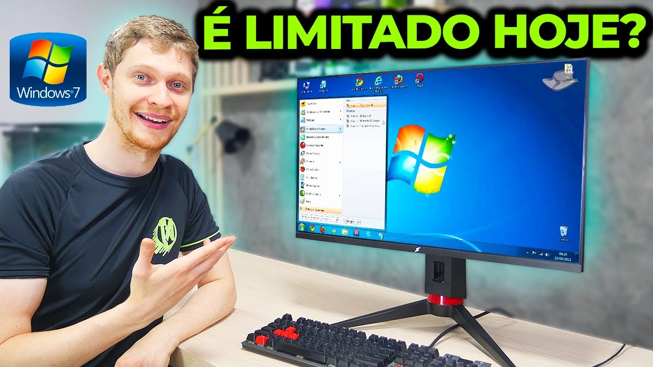 WINDOWS 7 EM 2025 PRESTA? TESTEI E ESSE FOI O RESULTADO!