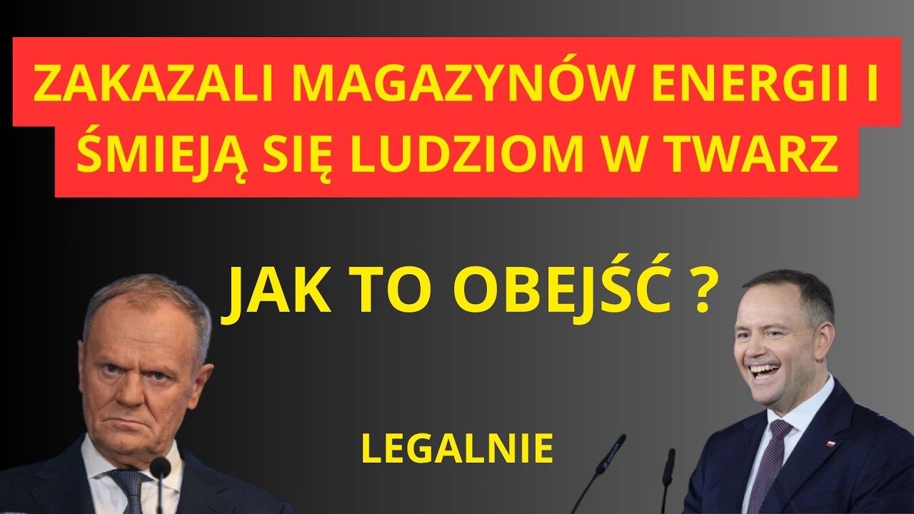 ZAKAZALI MAGAZYNÓW ENERGII I ŚMIEJĄ SIĘ LUDZIOM W TWARZ💥 JEST SPOSÓB JAK TO OBEJŚĆ🔥