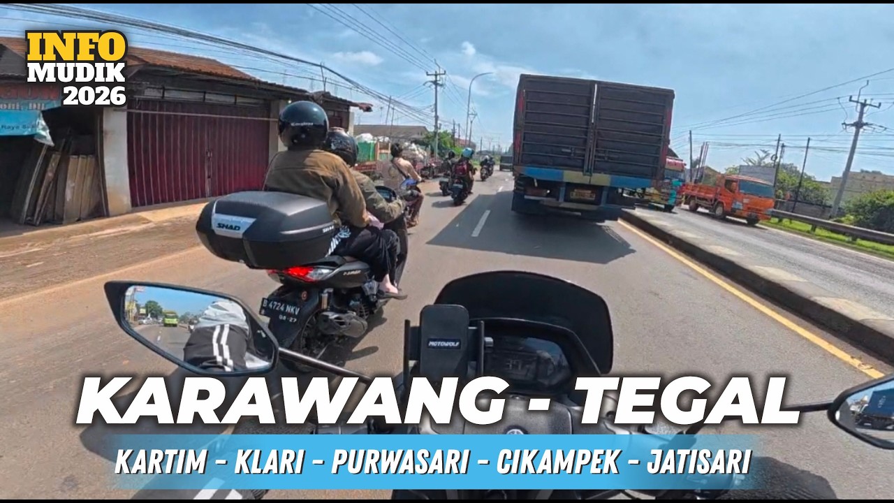 PART 1 | PERJALANAN DARI KARAWANG MENUJU TEGAL | PANTURA RAMAI LANCAR?! | H-6 LEBARAN 2026