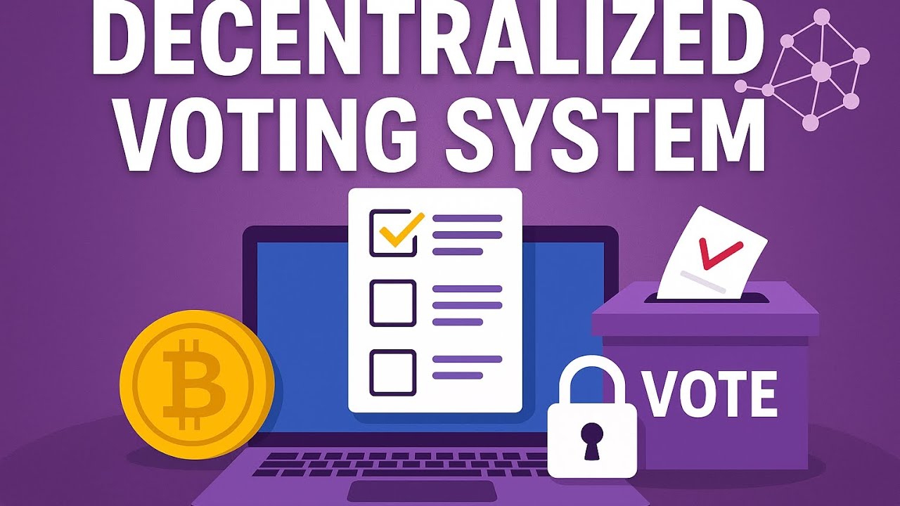 Decentralised Voting System using Blockchain Technology |Secure Digital Voting| CybersecurityProject