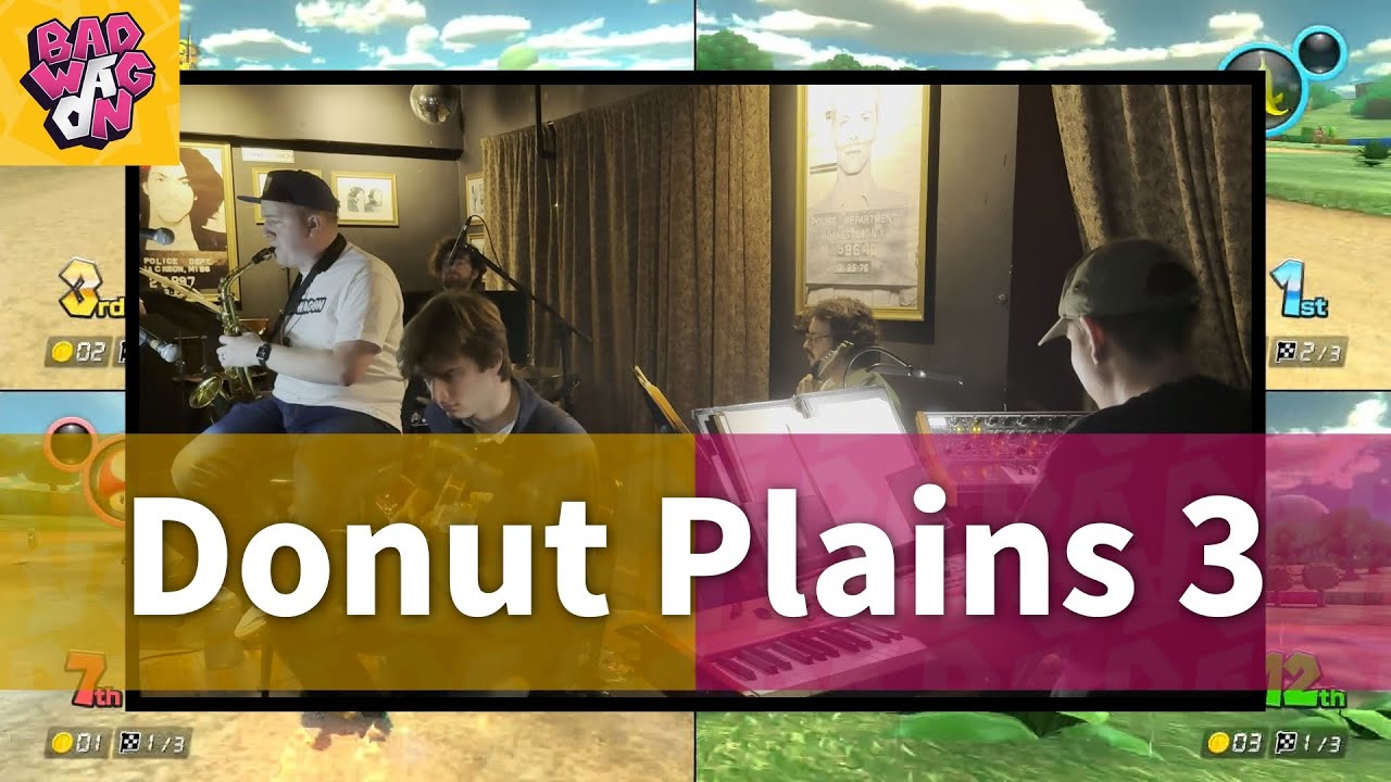 Donut Plains 3 - Mario Kart with a Live Band