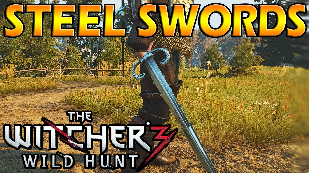 BEST WITCHER 3 STEEL SWORDS! (Relic & Crafted)