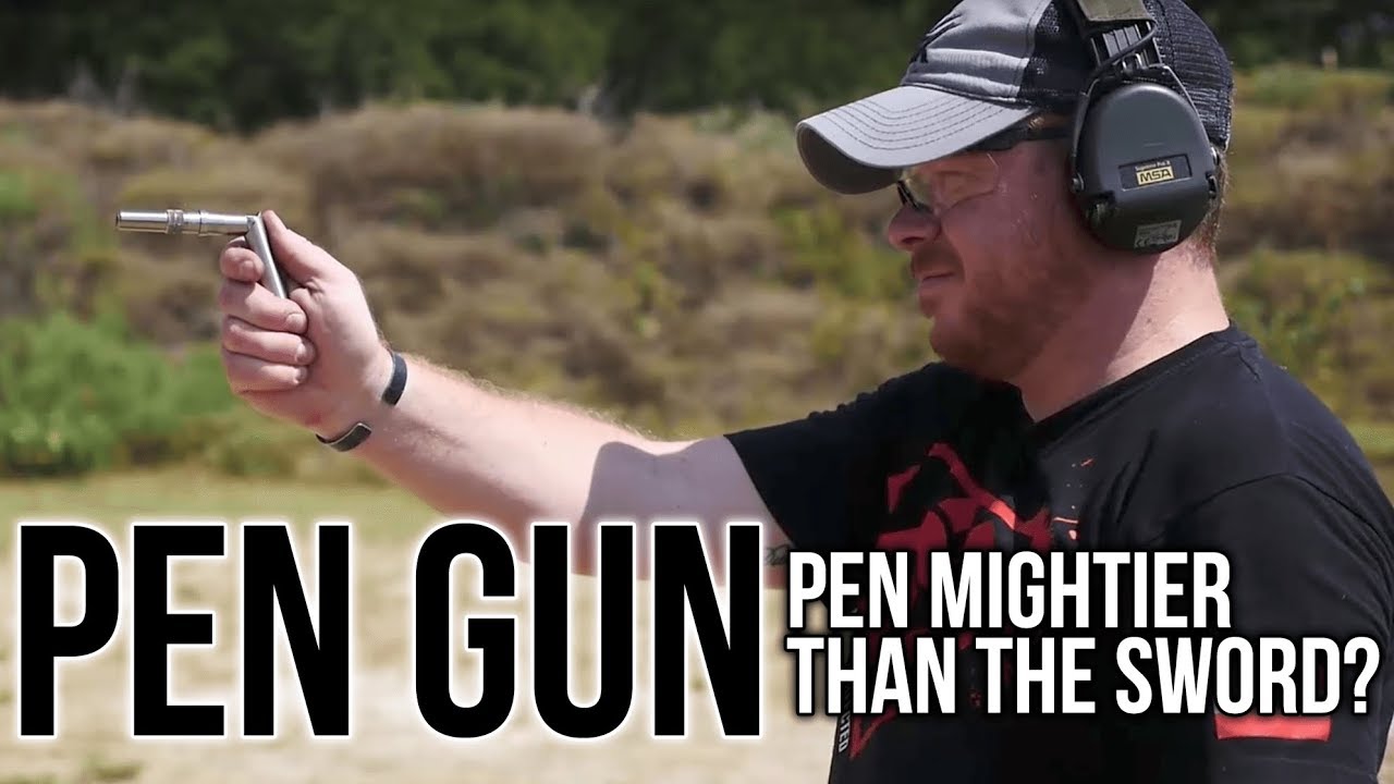 A Pen That Is A Gun! | The Braverman Stinger