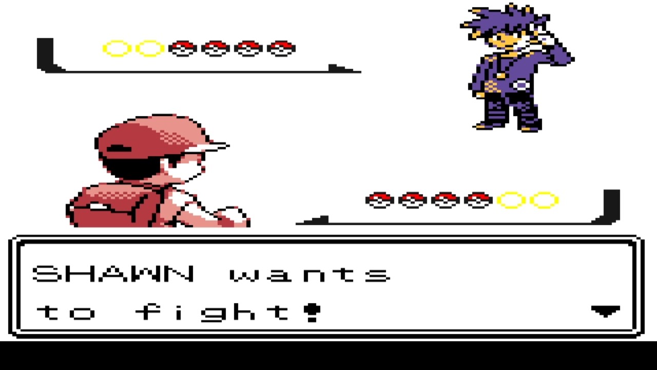 Pokemon Static Yellow * Rival Shawn * Nugget Bridge