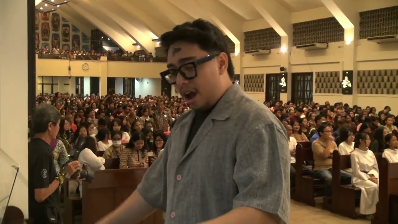 Koor Wilayah 3+++Rabu dalam Misa Abu MIsa ke 4 di Gereja Santo Barnabas