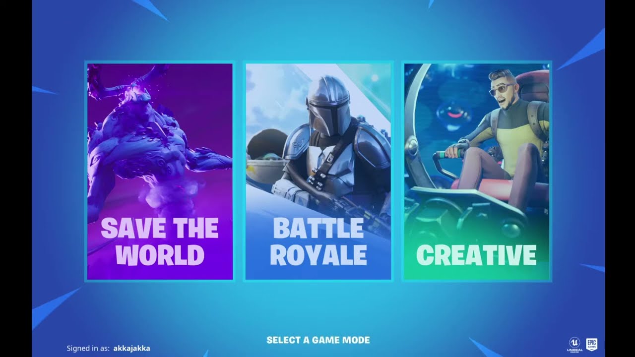 20 MINUTES OF FORTNITE SELECT GAME MODE MUSIC-FORTNITE BATTLE ROYALE