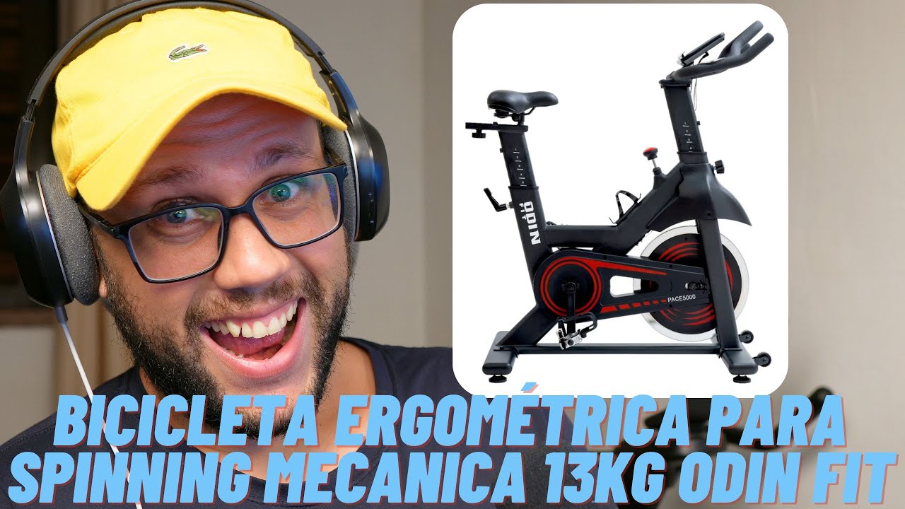 Bicicleta Ergom&eacute;trica Para Spinning Mecanica 13kg Odin Fit Desempenho e Custo-Benef&iacute;cio