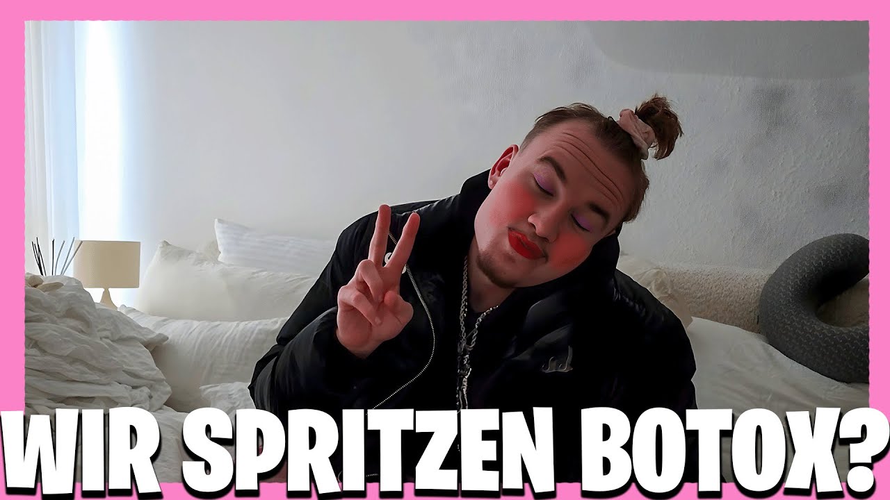 AMALIA SCHMINKT MICH? 😱 BOTOX SPRITZEN + HAARE SCHNEIDEN🔥