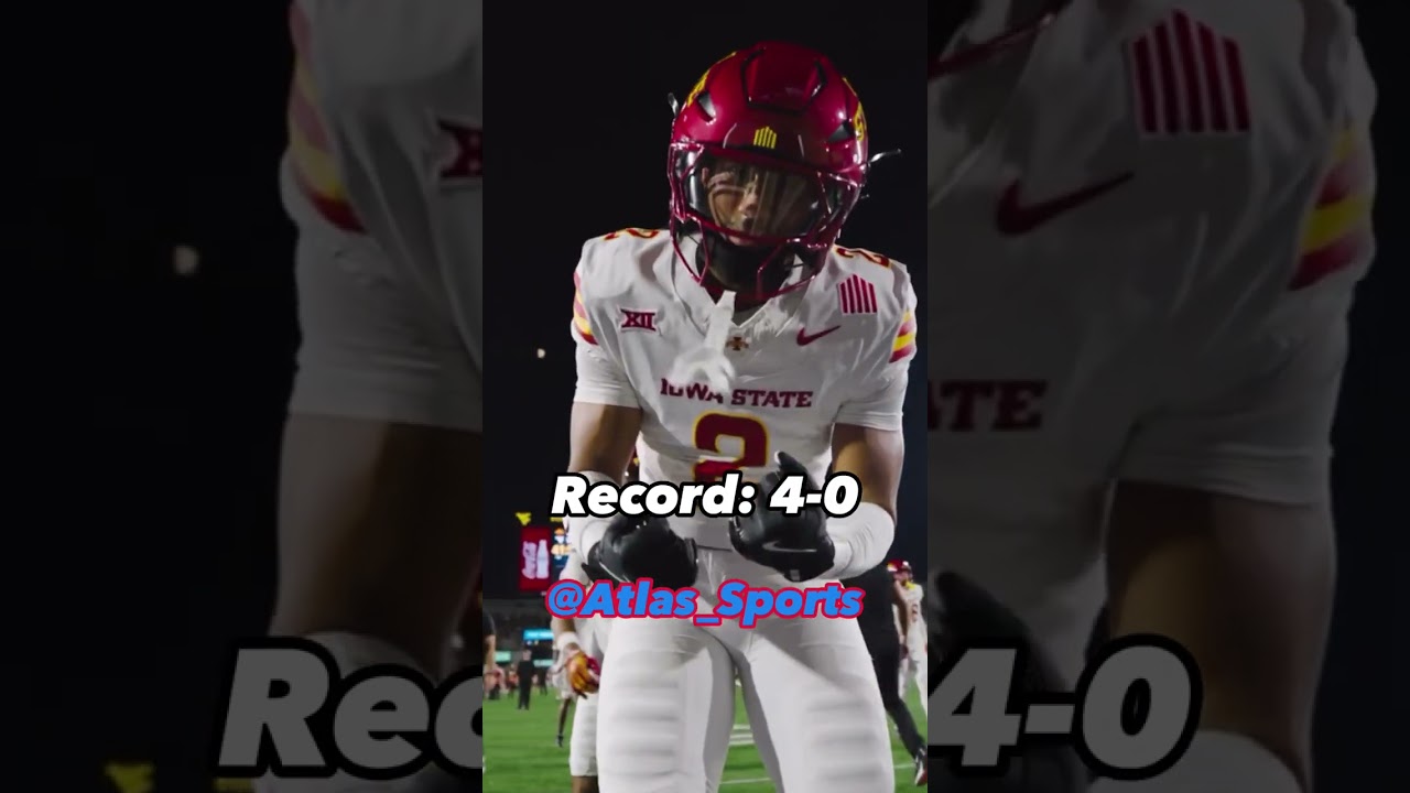 Iowa State 2025 Record Prediction #atlassports #cfb #collegefootball #iowastatefootball