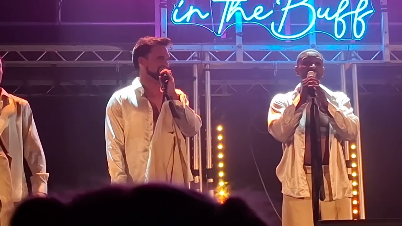 Gareth Gates in Boyband in the Buff, 26/2/26. Singing EAST17.