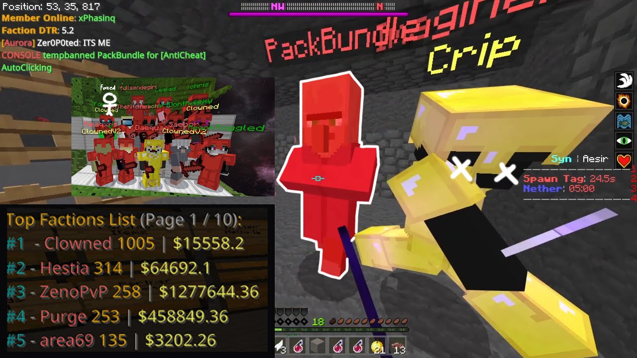 SynHCF Aesir | Ep.55  F top 1 by 800 points/ All members banned