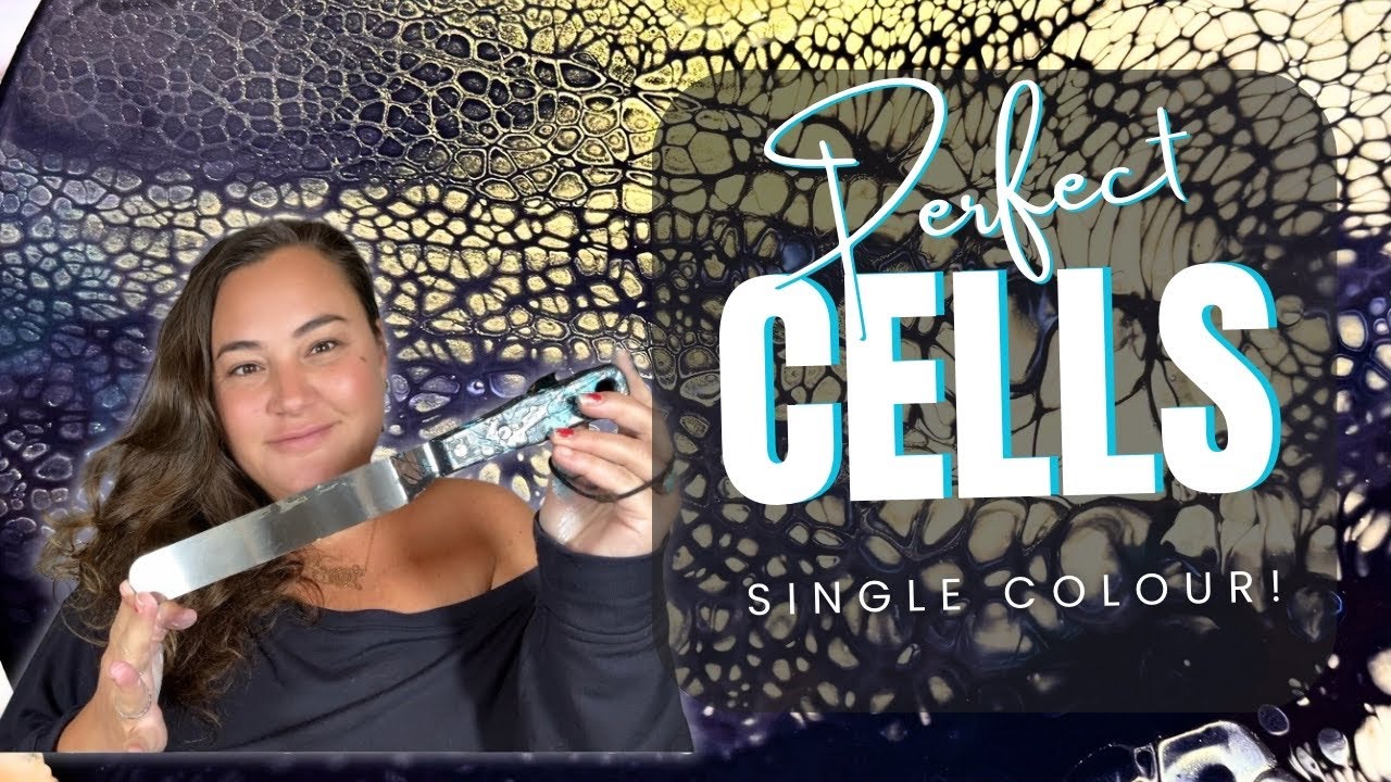 #480 How To Get Perfect Single Colour Cells! #art