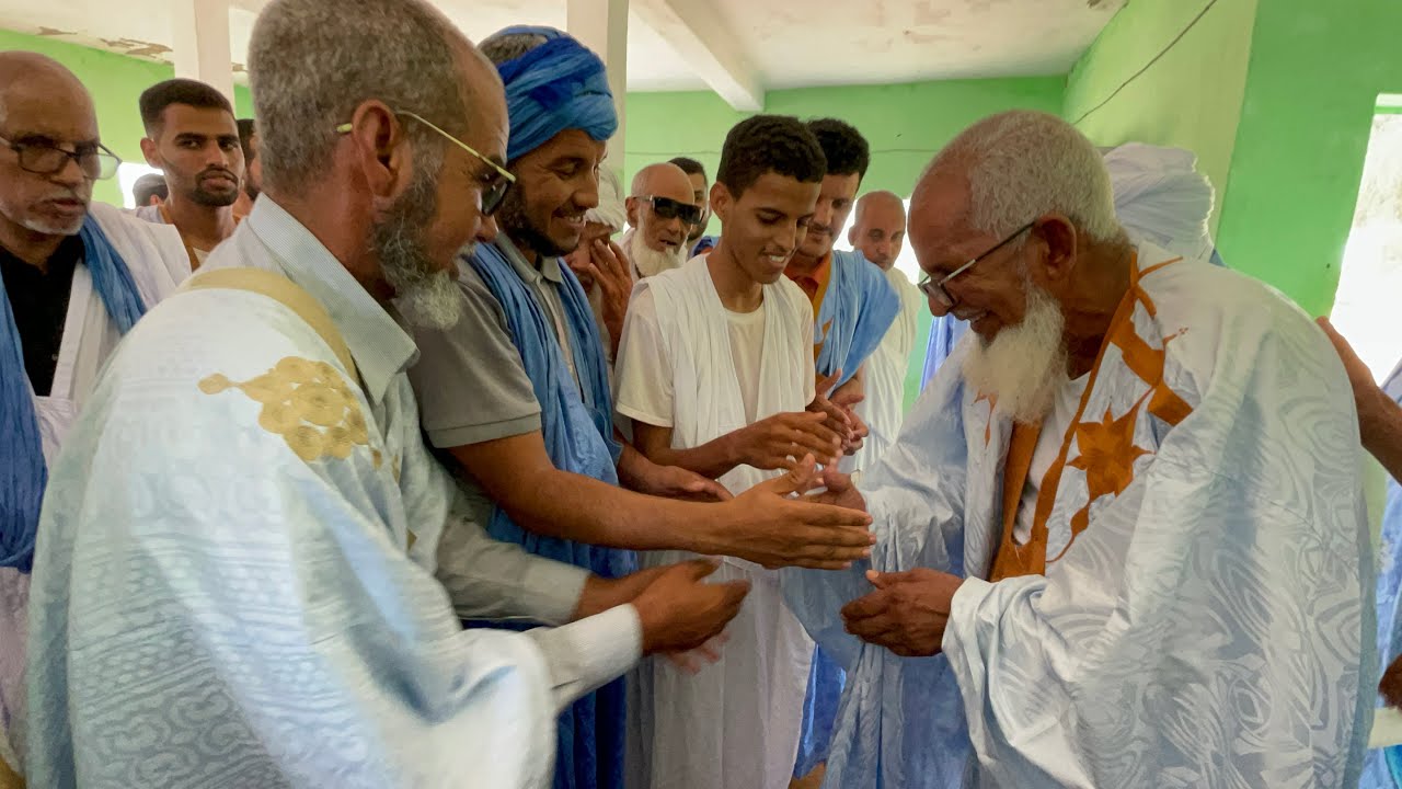 زيارة الشيخ محمد عبد الرحمن ولد أحمد الملقب ولد فتى لقرية لبير  - اركيز - موريتانيا 2024