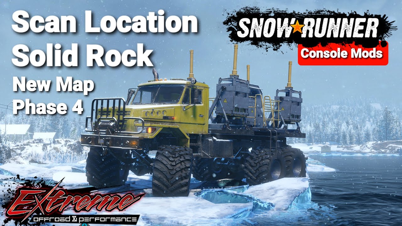 SnowRunner Phase 4 Console Mods: Solid Rock Location