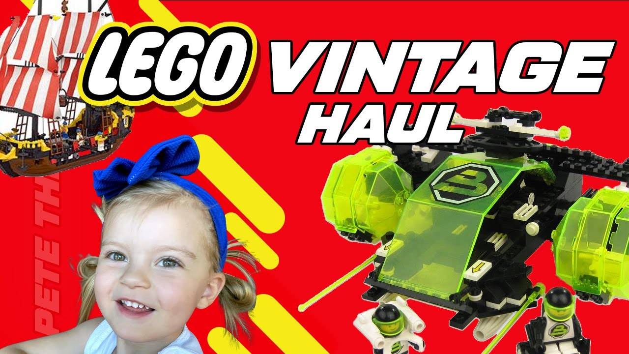 New Vintage Lego Haul! Ton's of 90's Lego Sets and New Lego Sets.