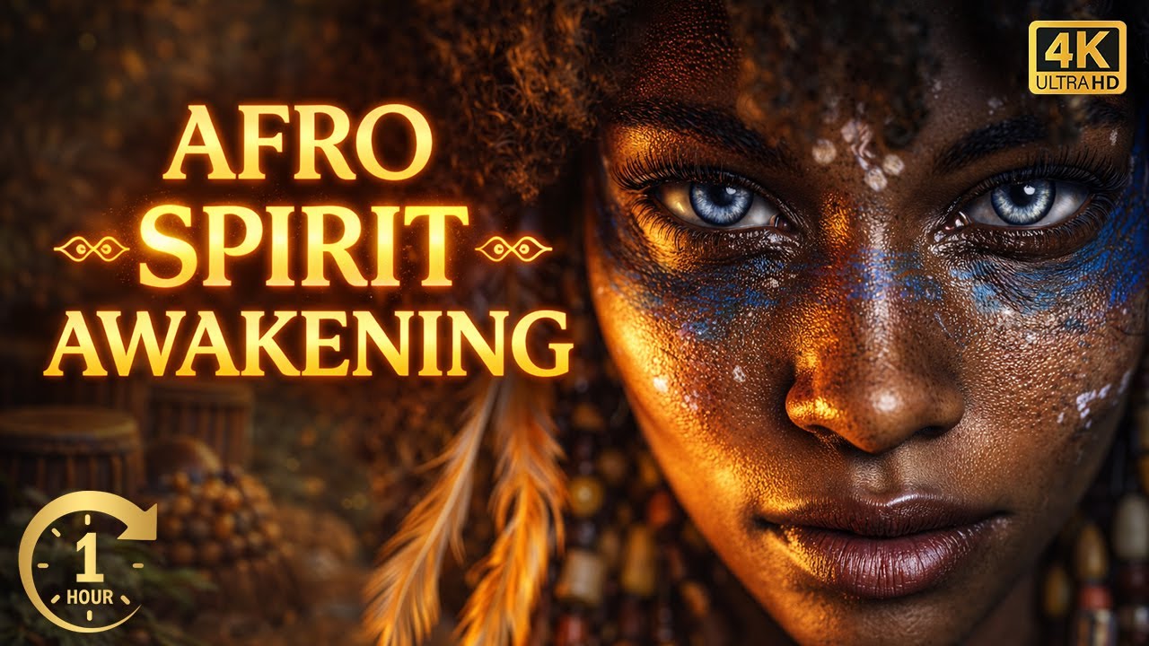 SPIRIT AWAKENING | African Spiritual Music 432Hz (1 Hour) | Wordless Female Vocals + Ancestral Drums