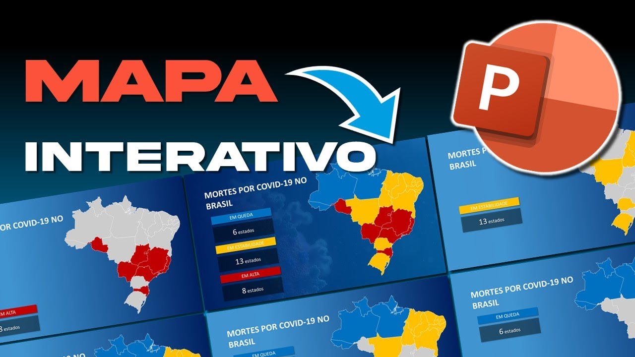 Como fazer um mapa interativo animado no PowerPoint