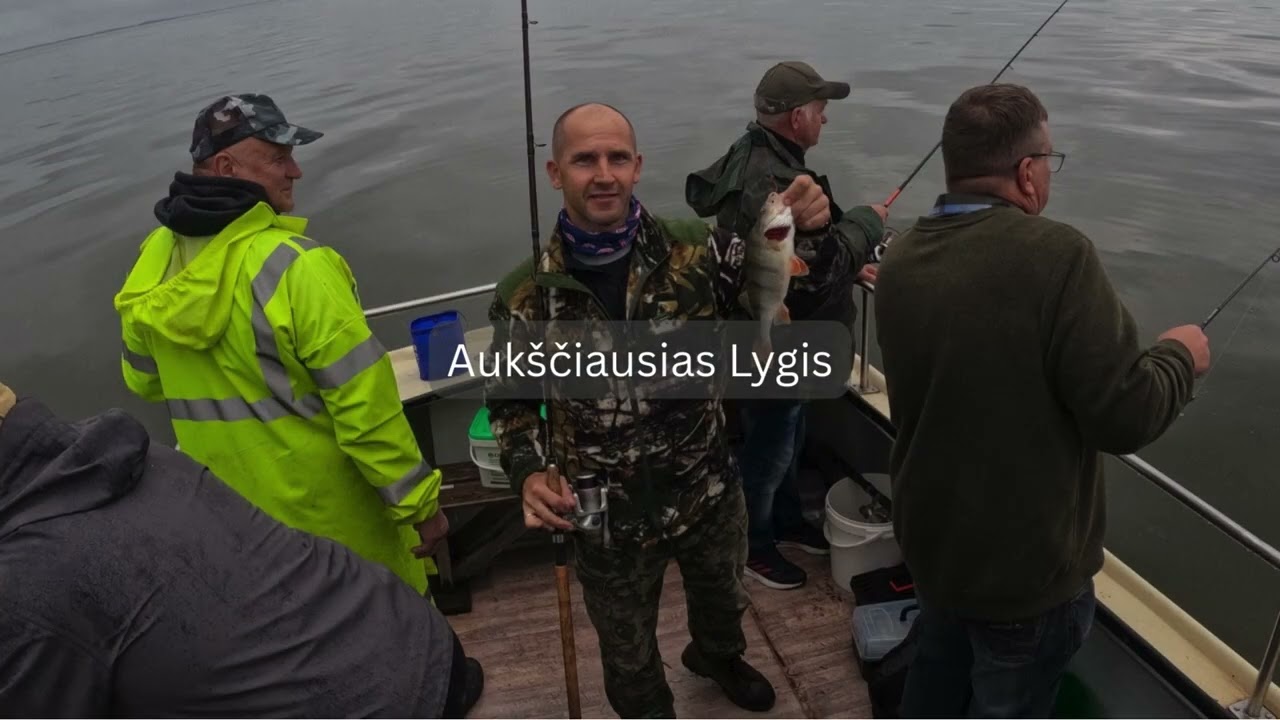 Žvejyba Kur&scaron;ių mariose  -  Rugsėjis 2025