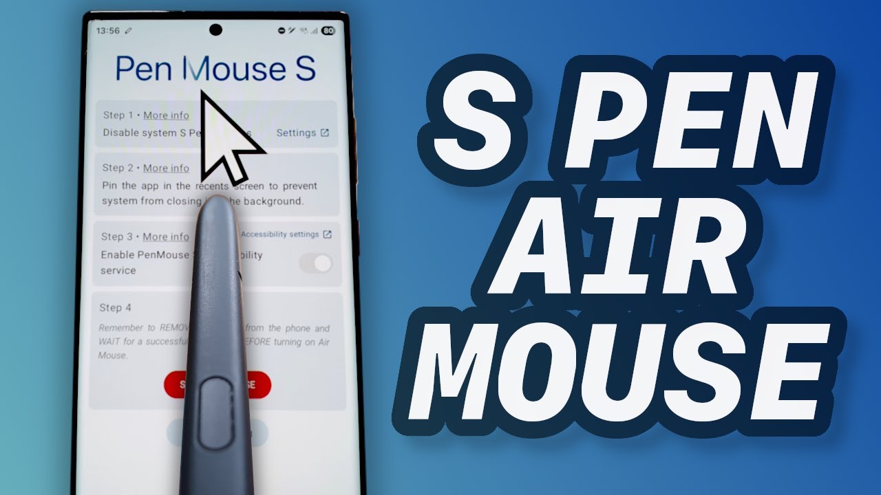 So I made a mouse app for the Samsung S Pen | PenMouse S