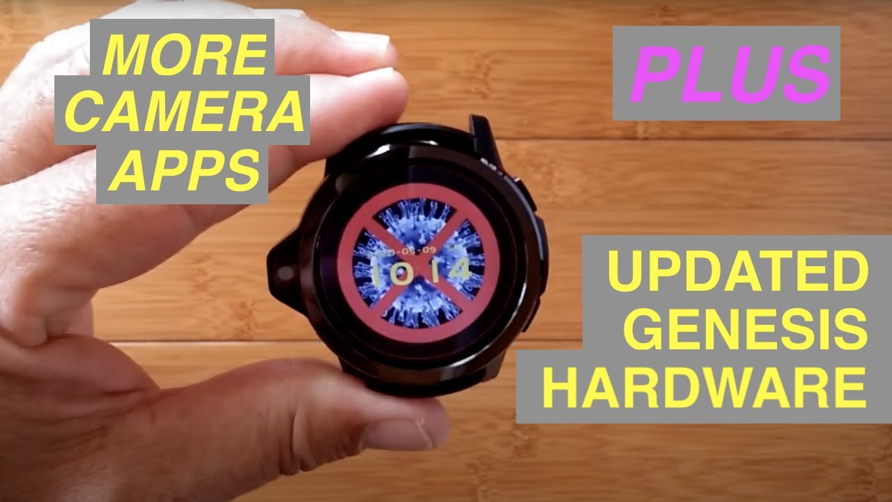 Kronos Blade GENESIS Smartwatch Hardware Updates plus More on Camera Apps & Links to Actual Pictures
