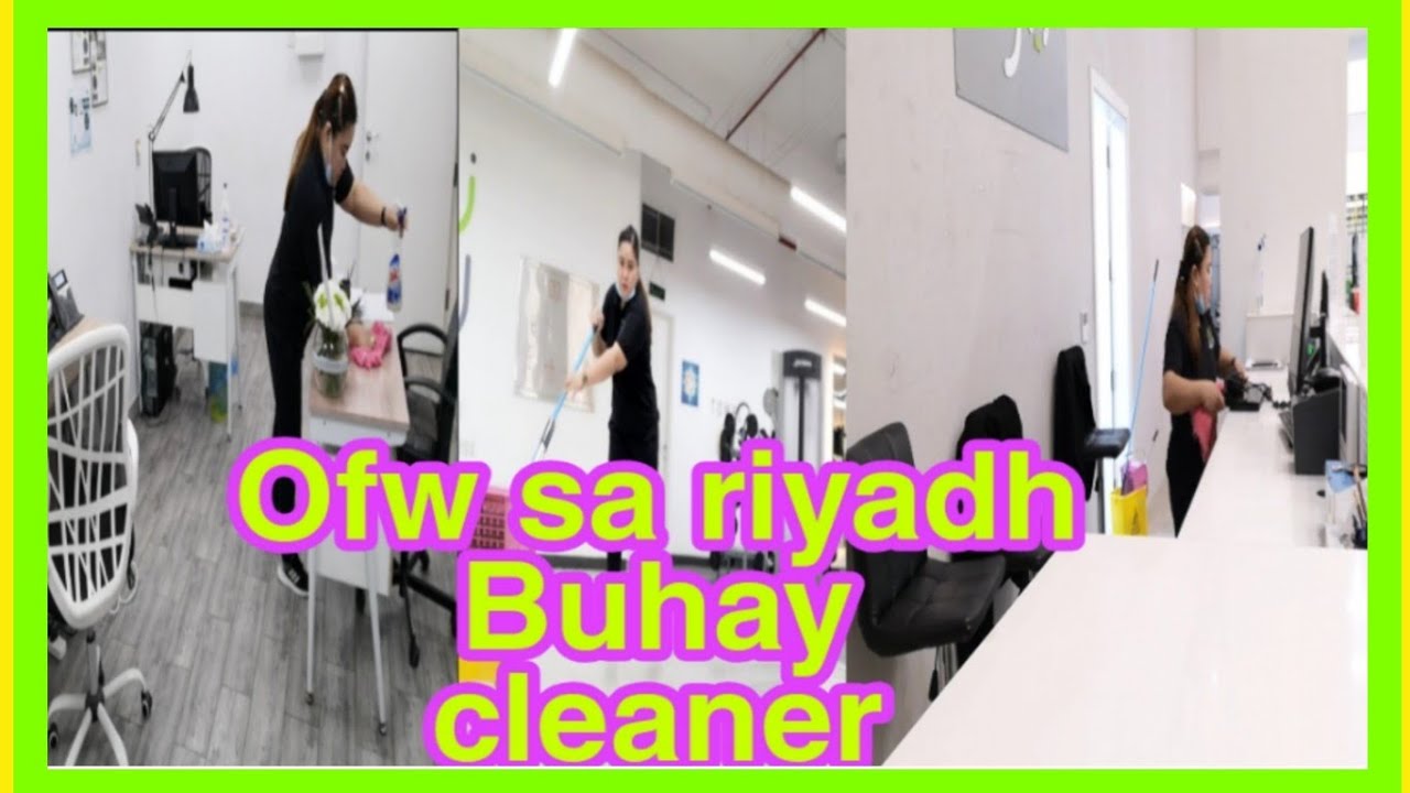 BUHAY OFW SA SAUDI ARABIA/OFW CLEANER
