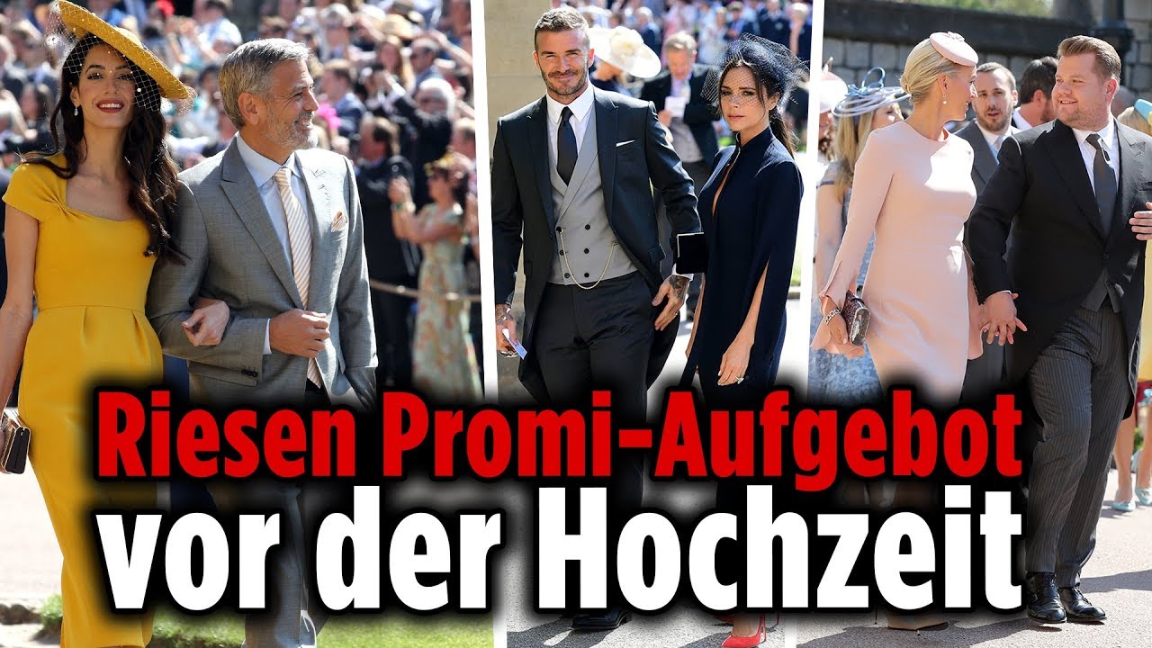 Die VIP-Gäste kommen an | Die Traumhochzeit von Prinz Harry und Meghan Markle