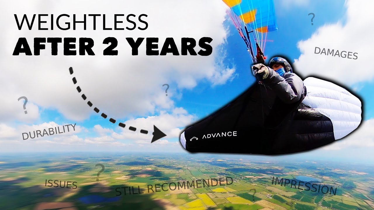 Невесомая парапланерная подвесная система Advance - ПОСЛЕ 2 ЛЕТ ИСПОЛЬЗОВАНИЯ!!