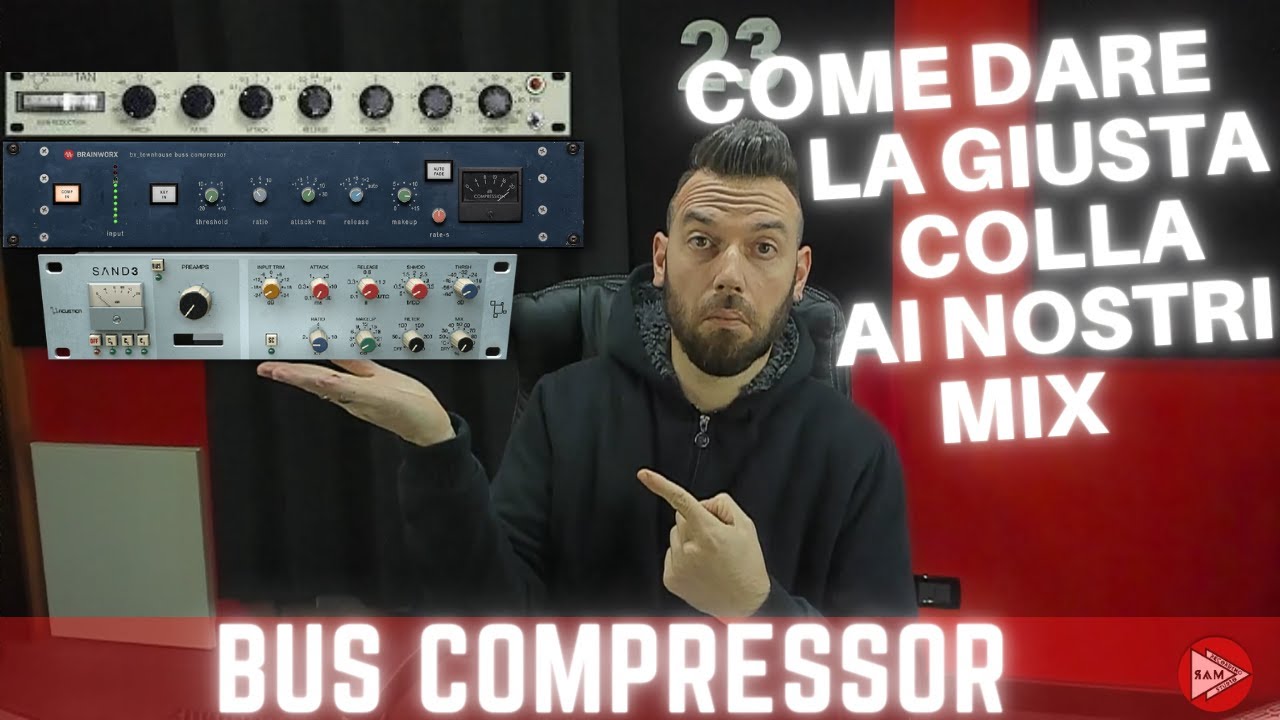 Il Mix Bus compressor, come creare il collante per i nostri mix.