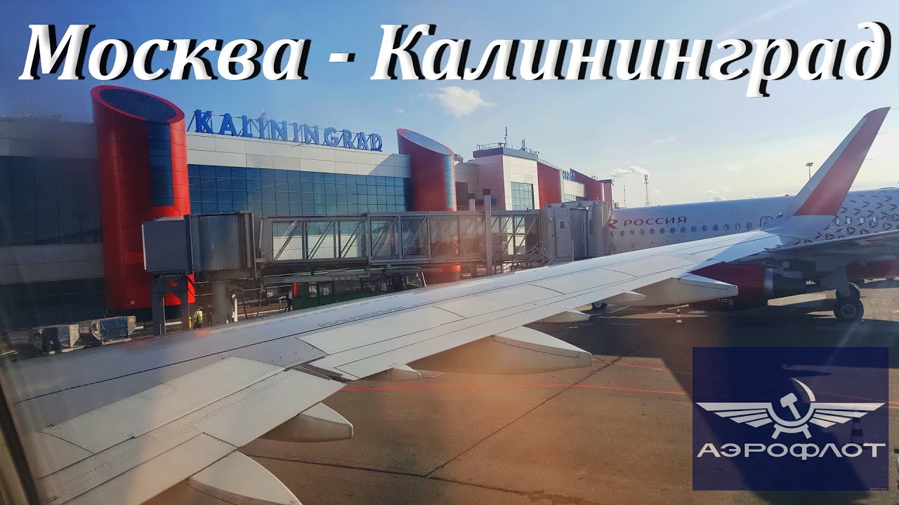 Аэрофлот аэробус А321-211. Перелёт Москва  - Калининград, рейс SU1010