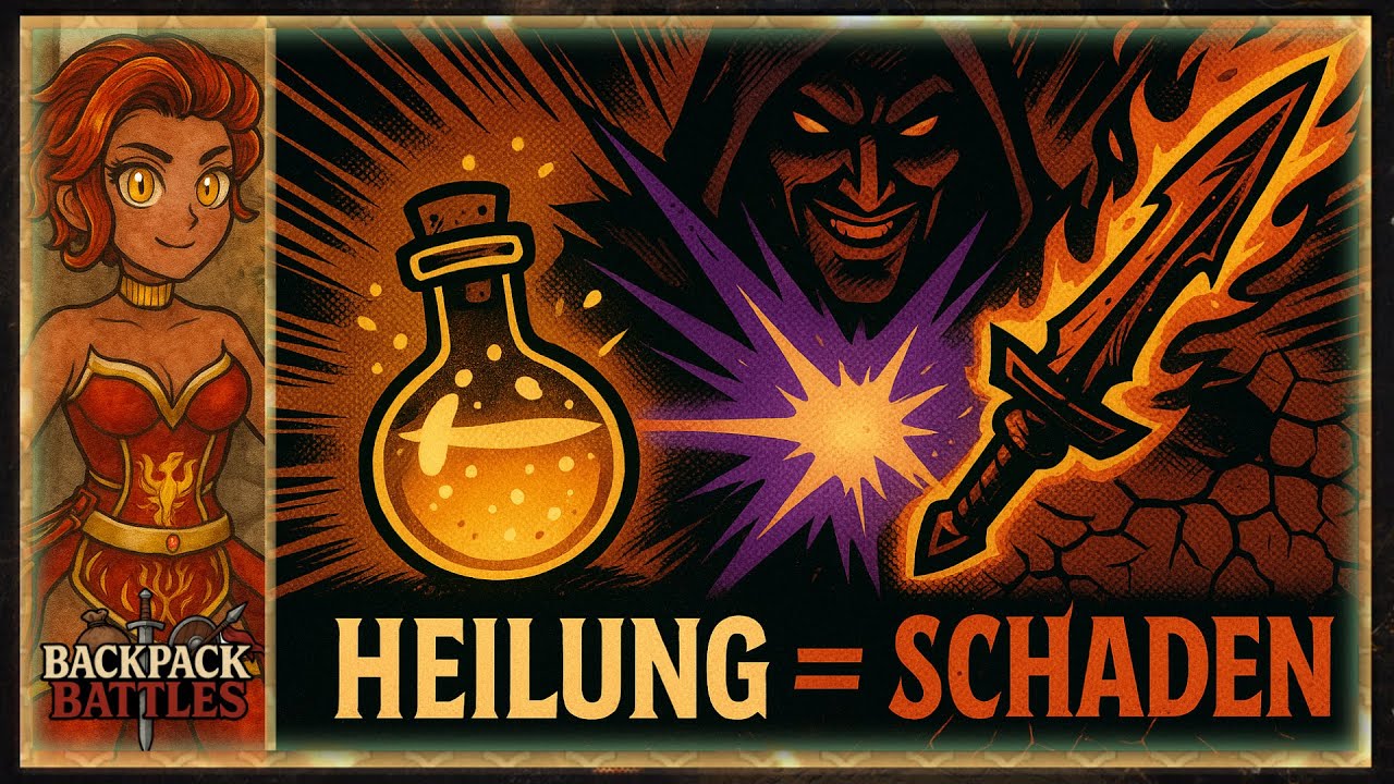 DIESER HEAL-BUILD MACHT EINFACH NUR SCHADEN... KEIN SCHERZ | Backpack Battles Run #08
