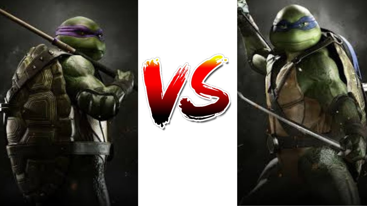 Donatello  VS Leonardo INJUSTICE 2