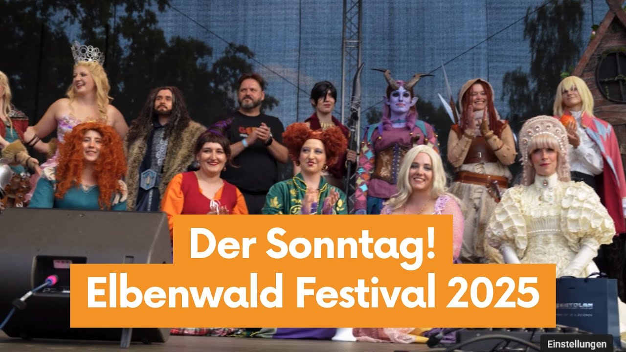 Der Sonntag! Elbenwald Festival 2025 in Cottbus im Zeichen des Cosplay Contests- NL Recap