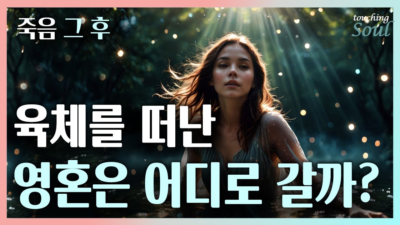 육신을 벗어난 영혼은 어디에서 무엇을 할까? 죽음은 삶의 거울이다!