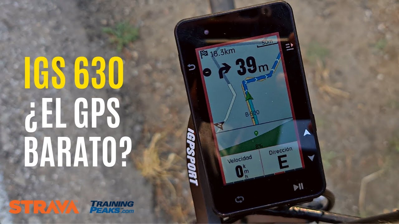 ¿El GPS de bici MÁS BARATO? IGS 630 Prueba REAL