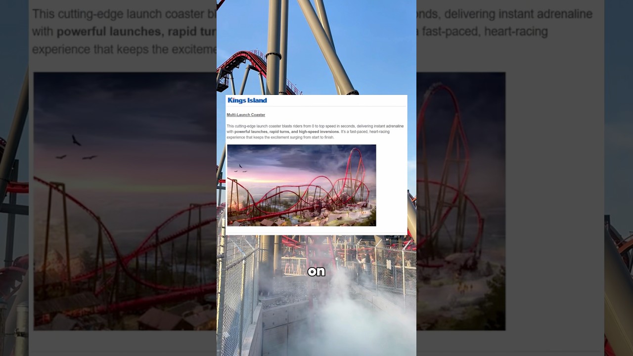 Kings Island is building WHAT?😱
